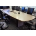 Light Maple 13' Tapered Boardroom Conference Table